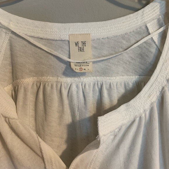 Free People White Tunic (S) - Picture 2 of 5